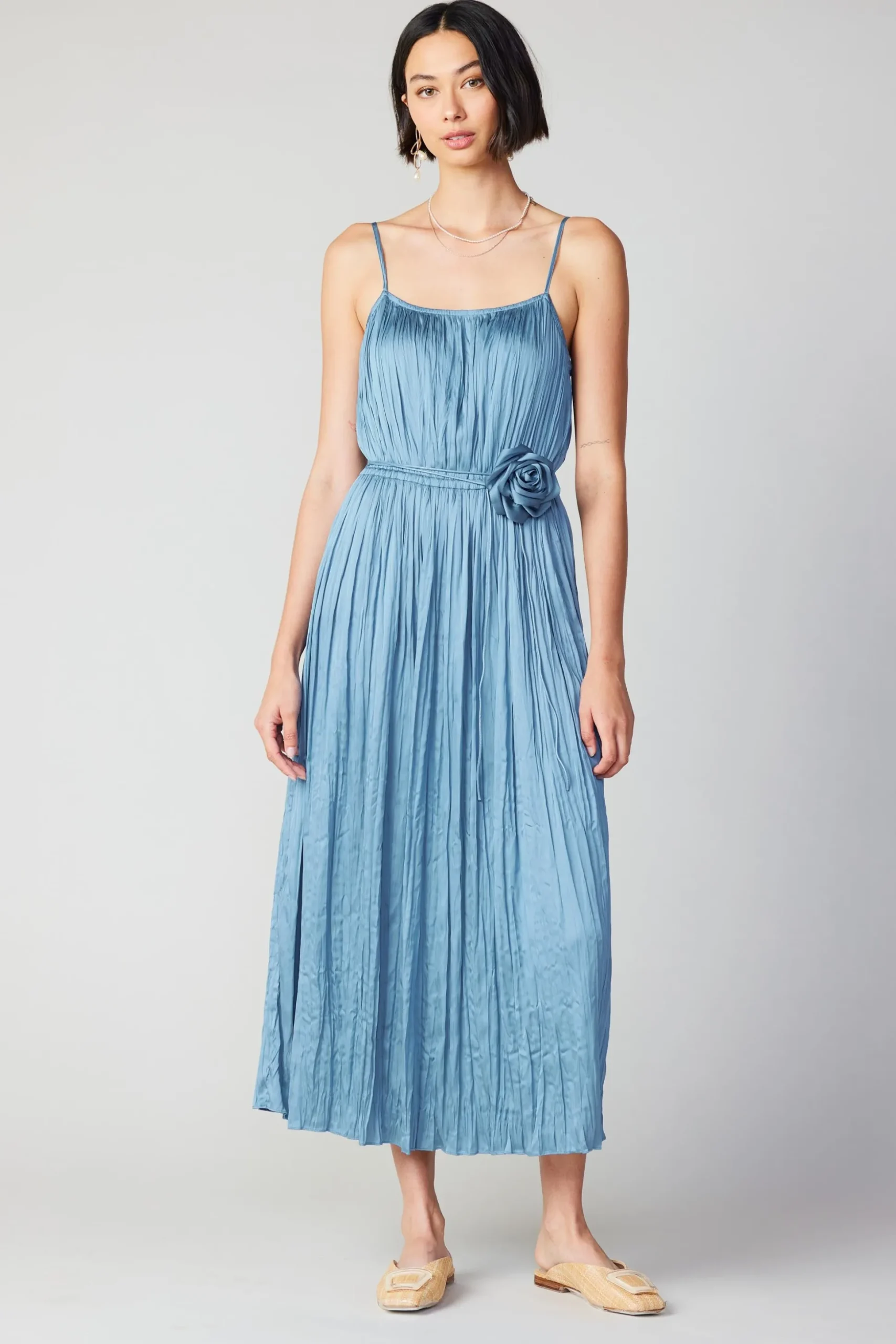 Rose Applique Cami Dress