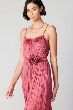 Rose Applique Cami Dress