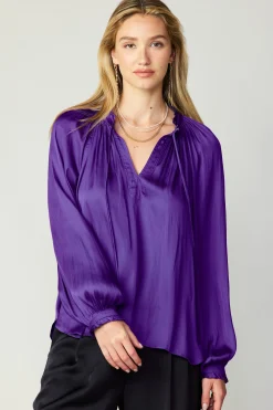 Ruffled Cuff Blouse
