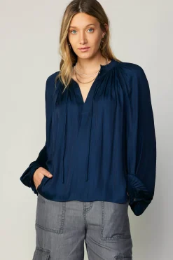 Ruffled Cuff Blouse