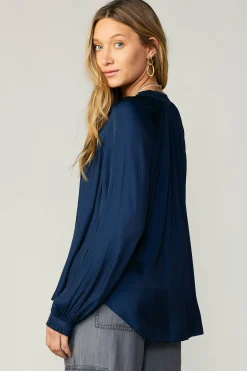 Ruffled Cuff Blouse
