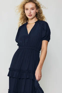 Ruffled Tiered Maxi Dress