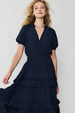 Ruffled Tiered Maxi Dress
