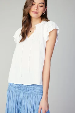 Sadie Tiered Sleeve Floral Blouse