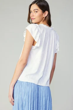 Sadie Tiered Sleeve Floral Blouse