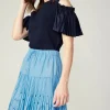 Scallop Eyelet Skirt