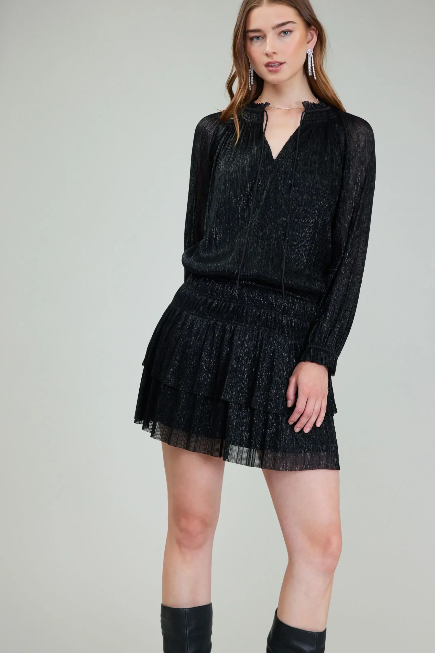 Shimmering Mini Dress