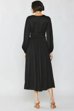 Sidonie Pleated Maxi Dress
