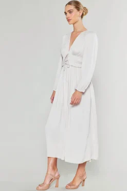 Sidonie Pleated Maxi Dress