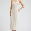 Silk Sweetheart Maxi Dress