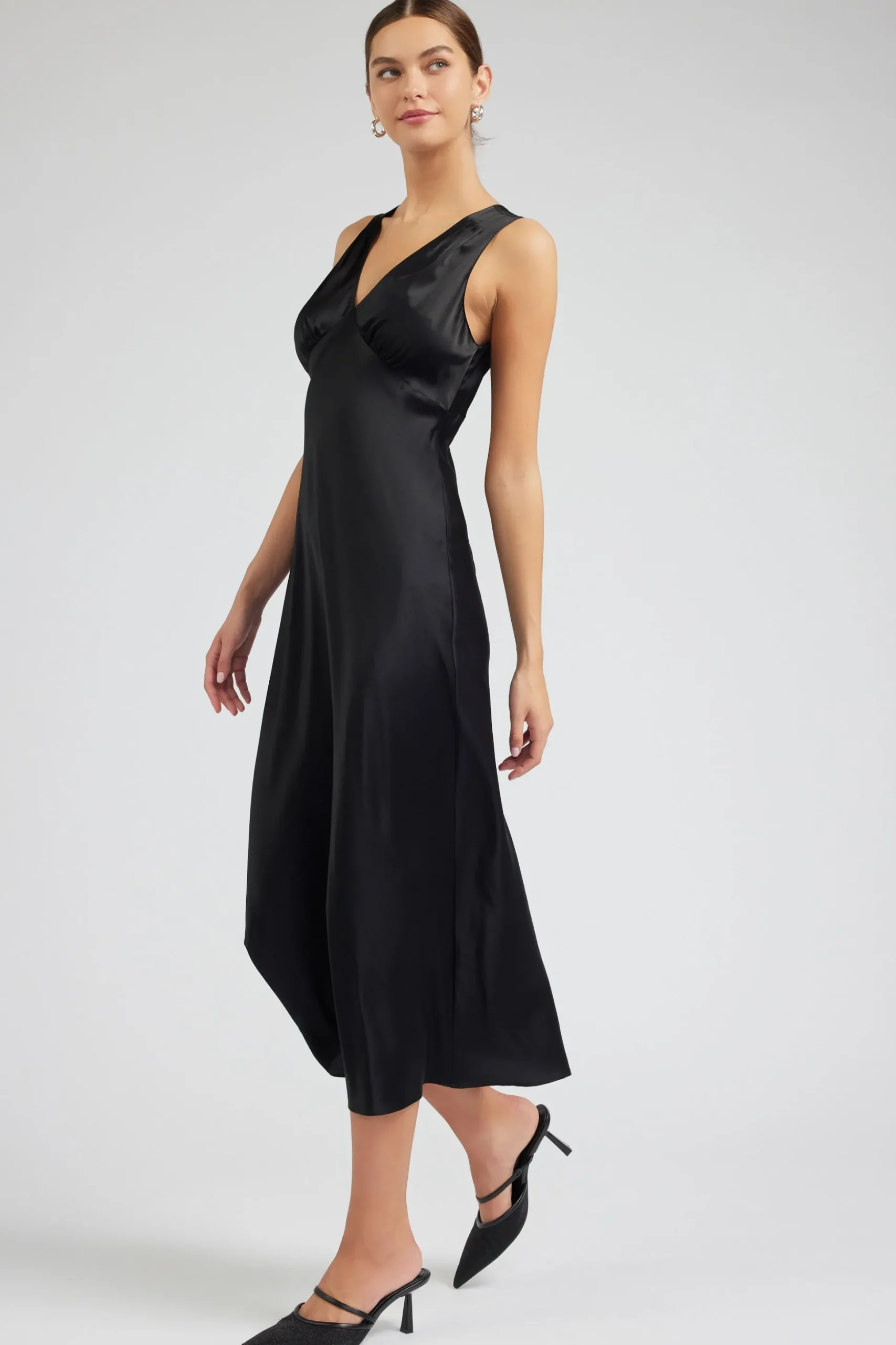 Silk Sweetheart Maxi Dress