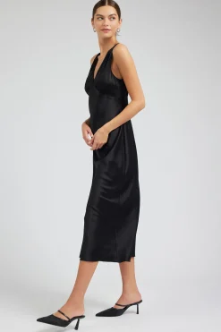 Silk Sweetheart Maxi Dress