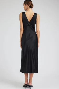 Silk Sweetheart Maxi Dress