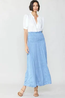 Soft Crinkle Maxi Skirt