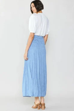 Soft Crinkle Maxi Skirt