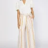 Striped Wide Leg Pant