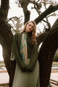 Sweater & Pleated Dress Set