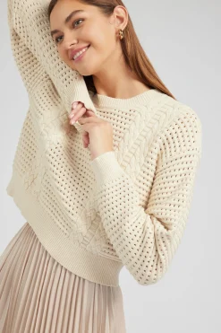 Sweater & Pleated Dress Set