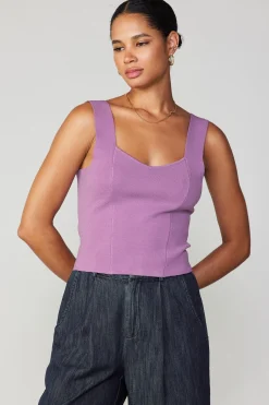 Sweetheart Knit Tank Top