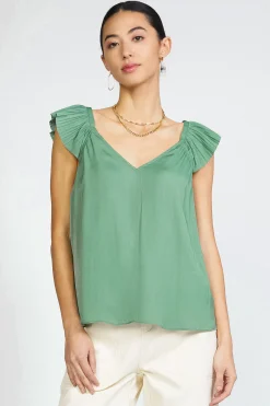 Sweetheart Ruffled Top