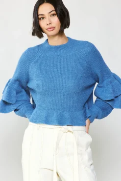 Tiered Sleeve Sweater
