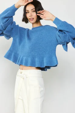 Tiered Sleeve Sweater