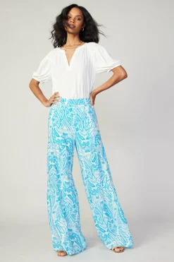 Tiered Wide Leg Pants