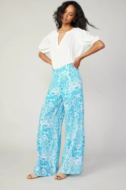 Tiered Wide Leg Pants