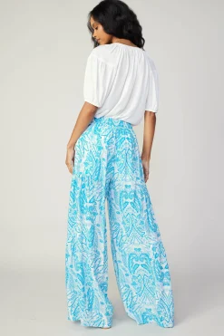 Tiered Wide Leg Pants