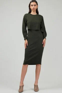 Two Piece Sweater Dress