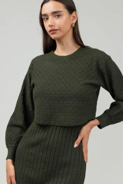 Two Piece Sweater Dress