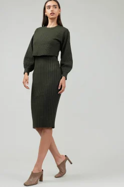 Two Piece Sweater Dress