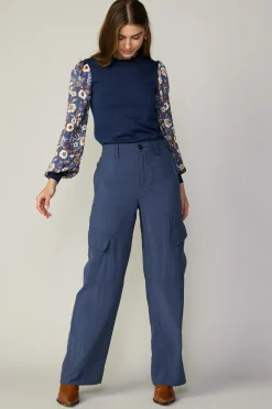Wide Leg Cargo Pant