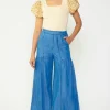 Wide Leg Tiered Pants