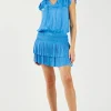 Zoey Pleated Mini Dress