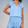 Zoey Pleated Skirt Mini Dress